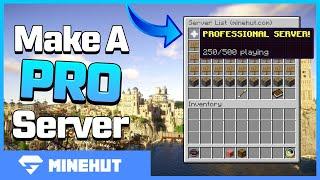 Minecraft Tutorial (2021) | Make A Professional Minehut Server!