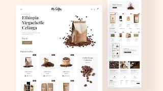 Create A Responsive Coffee Shop Website Design Using HTML CSS And JavaScript