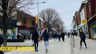 4K Walking Tour||City Centre||Bognor Regis||UK || 2024