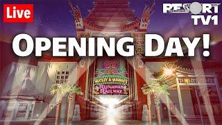 Live: OPENING DAY - Mickey & Minnie's Runaway Railway | Walt Disney World Live Stream