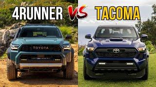 2025 Toyota 4Runner vs 2025 Toyota Tacoma | The Ultimate Toyota Showdown! | MotorNation