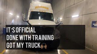 Werner Trucking: Tested Out & Got any Truck #cdl #werner #rookiedriver #dollargeneral