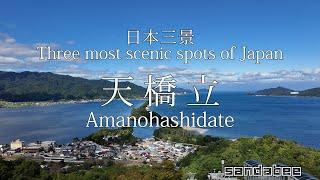 絶景の日本三景天橋立で恐らく唯一残念なこと。The only disappointment in the spectacular Amanohashidate.