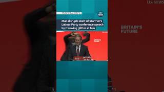 Heckler interrupts start of #keirstarmer’s speech at #labourparty conference