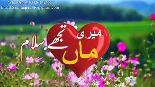 Meri Maan Tujhy Salam || Beautiful Nazam || WhatsApp Islamic Status