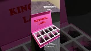  Get Luxe Lashes at KingdomLash.com! #lashartist  #lashtech #lashextensionsupplies