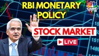 Stock Market LIVE Updates | Nifty & Sensex LIVE | RBI Monetary Policy Meeting | Oct 9th | CNBC TV18