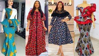 Ankara decent church dress styles