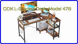 REVIEW (2024): ODK L-Shaped Desk, Model 47B. ESSENTIAL details.