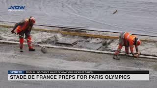 Stade de France Preps for Paris Olympics