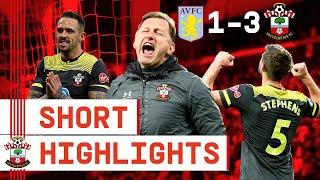 90-SECOND HIGHLIGHTS: Aston Villa 1-3 Southampton | Premier League