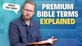 Premium Bible Terminology – Over 40 Terms Explained!