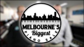 Melbourne's Biggest Piano Sale with Pats Music and Keyboard Corner