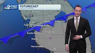 Unseasonably cool weekend ahead for the Gulf Coast