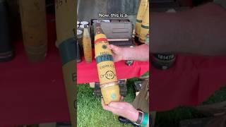 WW2 25 pounder shell explained @chalkehistoryfestival