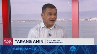 e.l.f. Beauty CEO Tarang Amin goes one-on-one with Jim Cramer