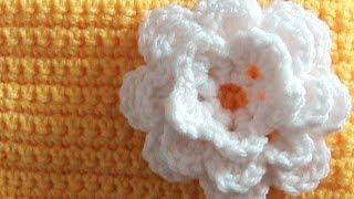 How To Crochet A 3 Layer Flower