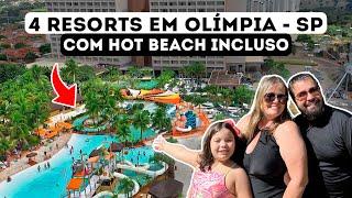 4 RESORTS em OLÍMPIA com HOT BEACH INCLUSO - Rede HOT BEACH