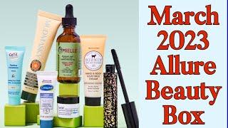 March 2023 Allure Beauty Subscription Box | Allure Beauty box | Global Cosmetics