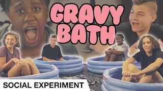 YOUTH Sit In Gravy For $100 | Social Experiment | Elevation YTH