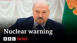 Lukashenko says he could launch Russian nuclear weapons - BBC News