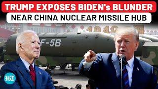 Trump Exposes Biden's Blunder Near China Nuclear Missile Hub, Says Mass Firing Of US Army Generals…