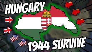 HUNGARY 1944 SURVIVE Challenge - Hearts of Iron 4