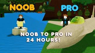 Noob to Pro in Build A Boat for Treasure in 24 Hours! [ Tips & Tricks! ]