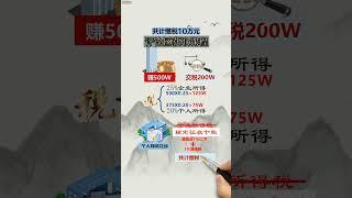 高手是如何把200万的税降低成10万的？节税#商业大佬#财税管控