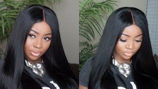 Kim Kardashian Meets Ashley Bedeck | Brazilian Silk Press | Feat. Ali Annabelle Hair