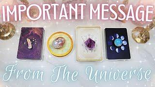The Universe Has Been Trying to Send You A Message... • PICK A CARD •