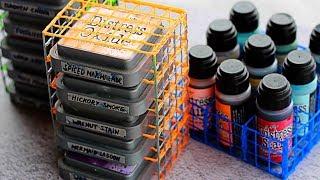 Draw your own Distress Ink Organizers with 3D pen and 3Dmate!