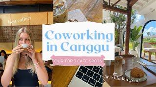 TOP CO-WORKING CAFES IN CANGGU, BALI | Touring & Rating our Favourite Cafes for Digital Nomads 22/23