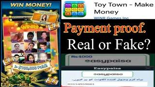 Toy Town app payment proof | Toy town app real or fake | new earning app |earning app without invest