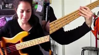 Somebody to love (Queen) bass cover by Yonit Spiegelman