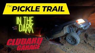 The Pickle Trail in the dark! Moab UT