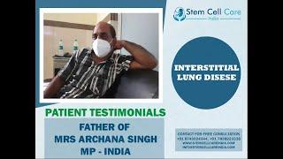 Patient husband shares his experience after stem cell therapy for  Chronic Kidney Disease & ILD