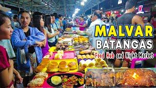 MALVAR BATANGAS at NIGHT, Food Hub & Night Market