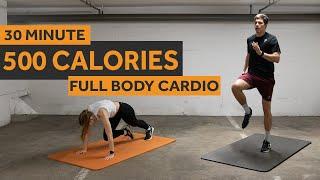 500 CALORIE WORKOUT | burn 500 calories in 30 minutes | Cardio Workout (no equipment) | #015