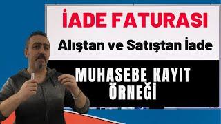 İade Faturası (Alıştan ve Satıştan İade) Muhasebe Konu Anlatımı - Aydın Tuzcu  | No: 51