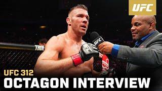 Dricus Du Plessis Octagon Interview | UFC 312