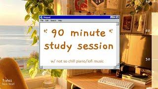  speedrunning your assignment at a world record pace:  part 2  // not so chill lofi/piano playlist