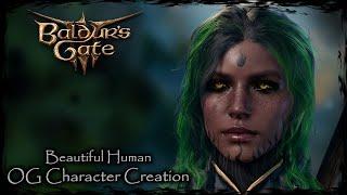 BALDUR'S GATE 3 || Beautiful Human [Original Character #296] - Female Character Creation