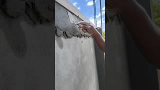 Border plastering methods  #shorts #shortsfeed #construction #plaster #satisfying