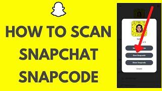 How To Scan Snapchat Code | Scan Snapchat Snapcodes (2024)