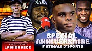 Spécial Anniversaire Matinale D'Sports Parrain Reug Reug, Invités : Tapha Tine, Beuz et Lamine Seck