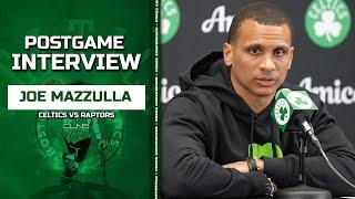 Joe Mazzulla EXPLAINS What Happened on JT's Game Winner | Celtics vs Raptors Postgame