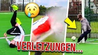 UNSERE HEFTIGSTEN VERLETZUNGEN IN FUSSBALL CHALLENGES!