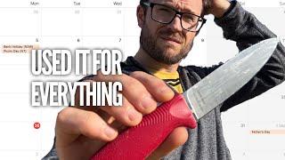 One month with the Victorinox Venture Fixed Blade