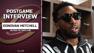 Donovan Mitchell:  "No championships were won tonight" | Cavs vs Celtics Postgame 2-28